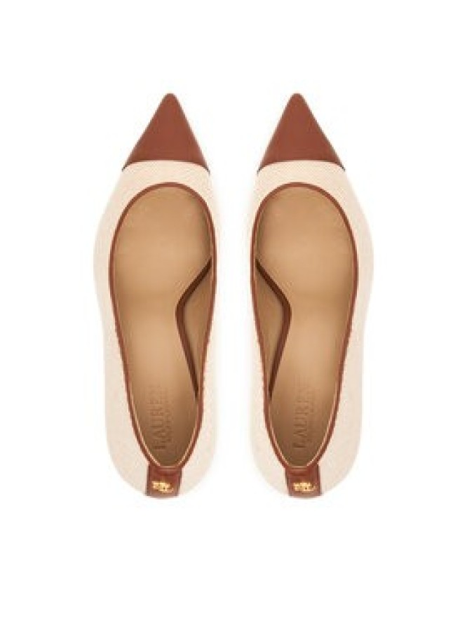 LAUREN RALPH LAUREN Szpilki 802P10395003 Beżowy