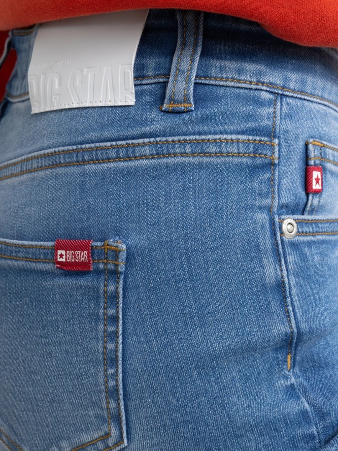 Szorty damskie jeansowe niebieskie Shira 281