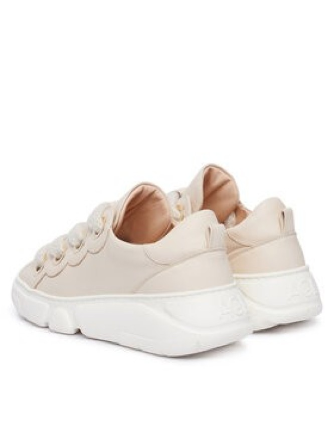 AGL Sneakersy Soft Bubble D938055PGS Kremowy