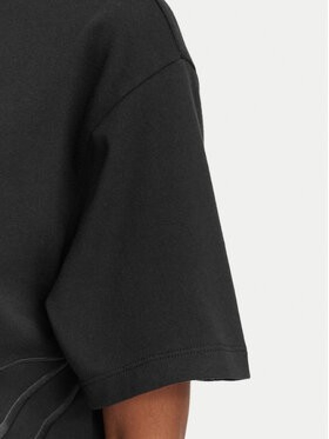 HUGO T-Shirt Duslant 50570677 Czarny Oversize