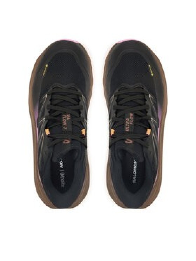 Salomon Buty do biegania Ultra Flow 2 Gore-Tex L47884400 Czarny