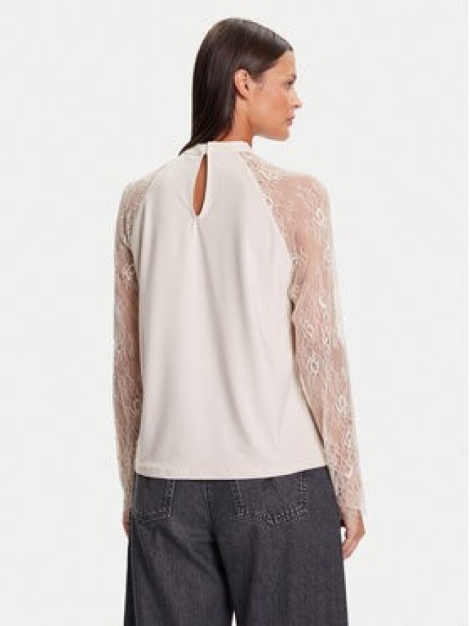 Vero Moda Bluzka Milla 10334620 Beżowy Loose Fit