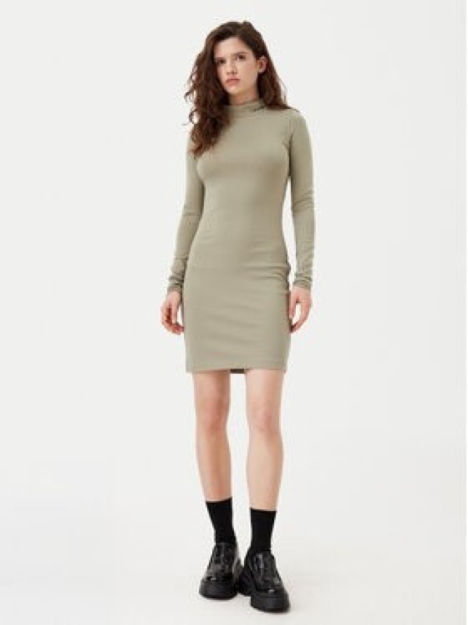 Calvin Klein Jeans Sukienka codzienna J20J225074 Zielony Slim Fit