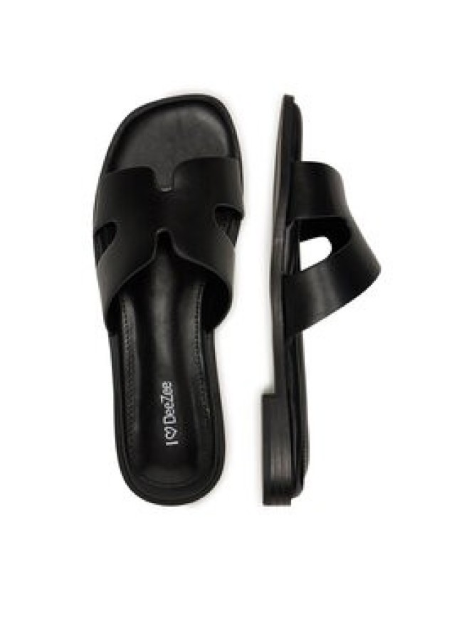DeeZee Klapki DZ-S8 Czarny