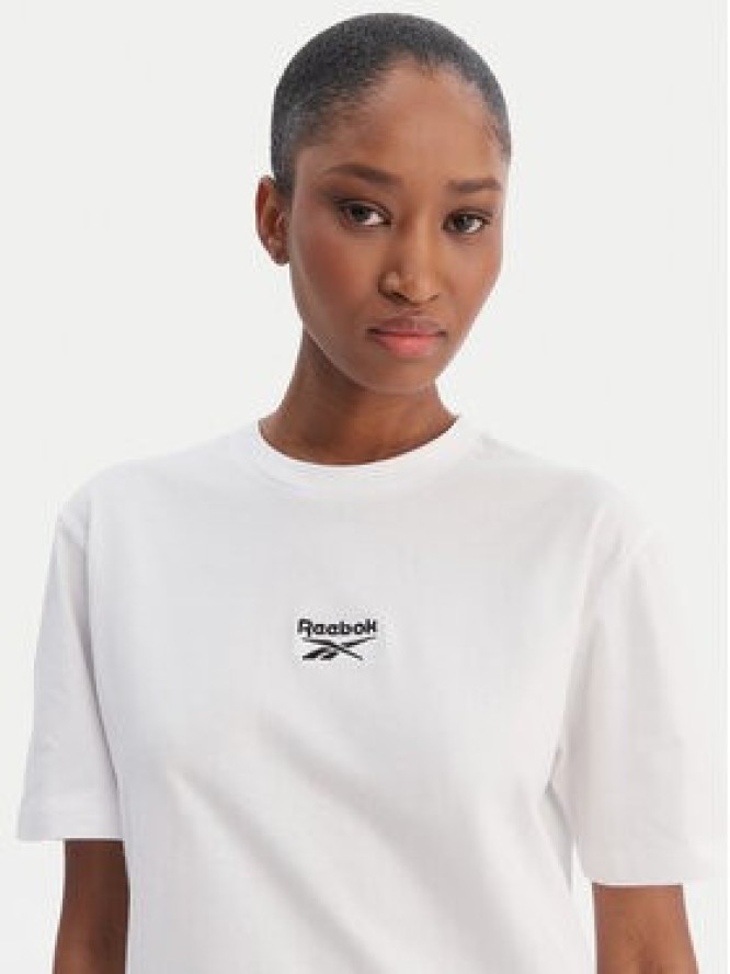 Reebok T-Shirt Suzie RK25505CCW Biały Relaxed Fit