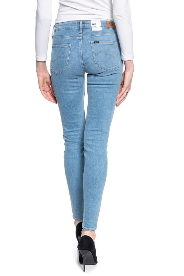 LEE SCARLETT DAMSKIE SPODNIE JEANSOWE GREY LIV L526QDBR 112140212