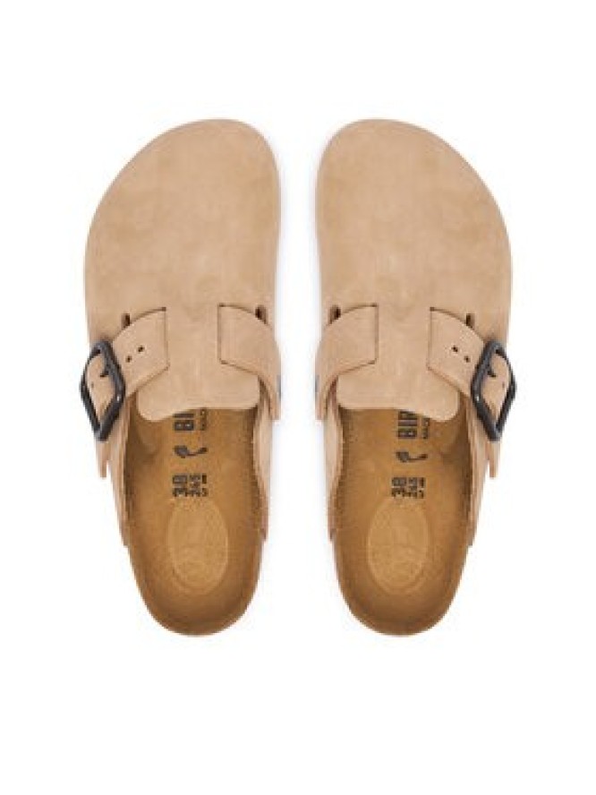 Birkenstock Klapki Boston Wire Buckle 1031573 Beżowy jasny