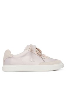 Calvin Klein Sneakersy Low Pro Cupsole Wt Satin Mix HW0HW03288 Różowy jasny