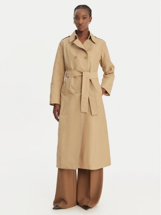 MAX&Co. Płaszcz przejściowy 2618021024200 Beżowy Regular Fit