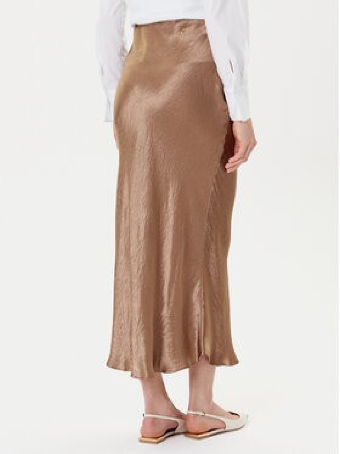 Marella Spódnica midi Pomez 2525106041 Brązowy Regular Fit