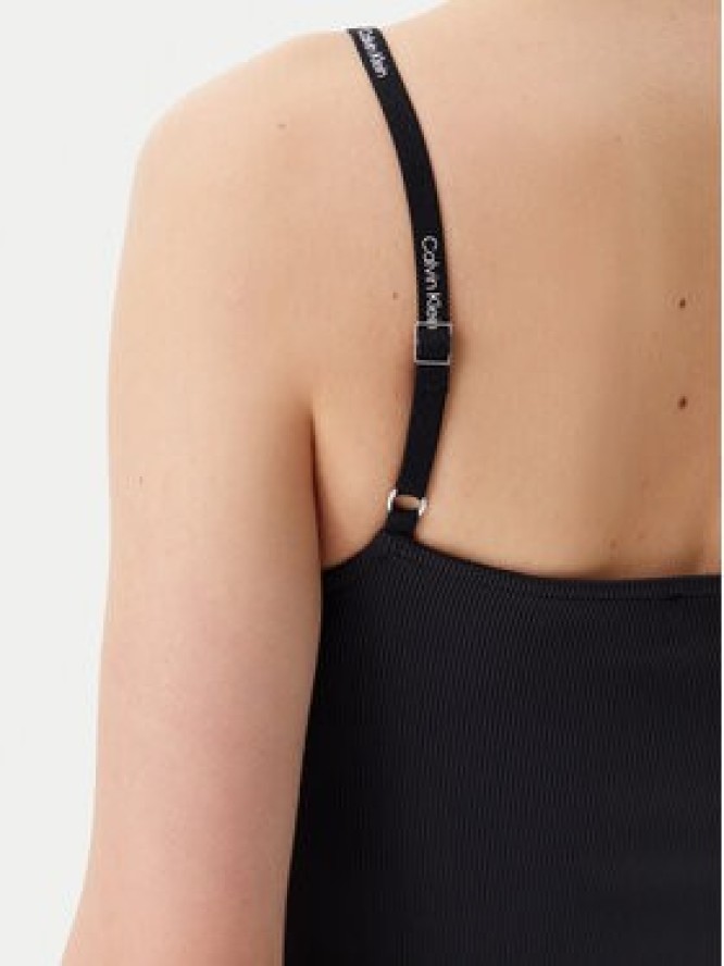 Calvin Klein Jeans Sukienka letnia Logo J20J225288 Czarny Slim Fit