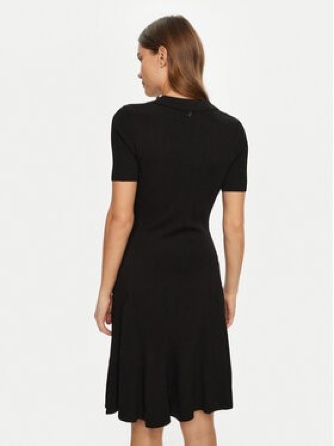 Guess Sukienka dzianinowa W5RK18 Z2U00 Czarny Regular Fit