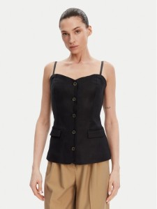 Guess Top W5GH0L WH5L2 Czarny Regular Fit