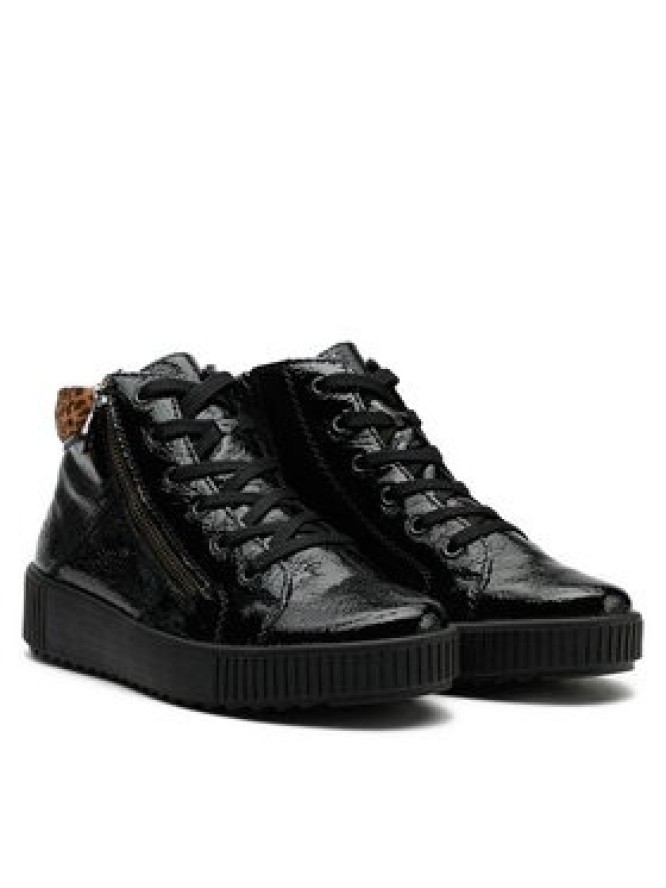 Rieker Trzewiki M6434-01 Czarny