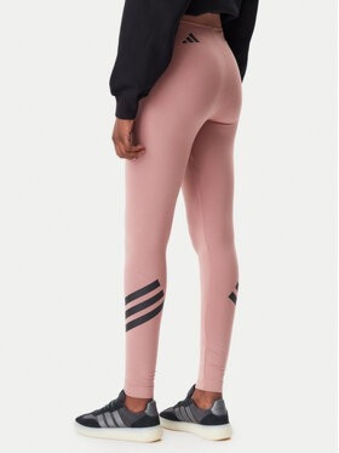 adidas Legginsy Future Icons 3-Stripes JE0223 Różowy Slim Fit