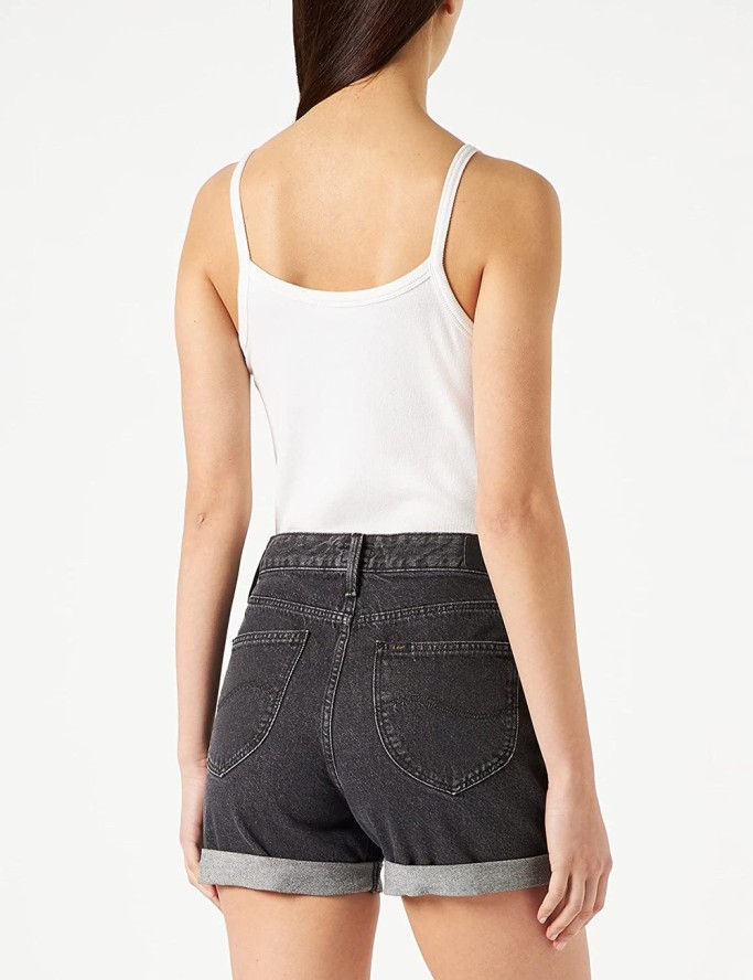 LEE MOM SHORT DAMSKIE SZORTY JEANSOWE L37MCNPV 112108019