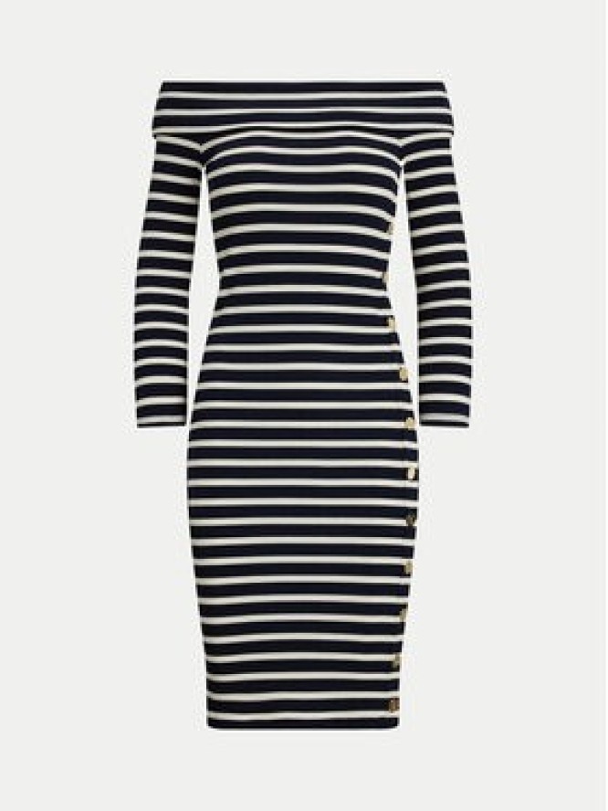 LAUREN RALPH LAUREN Sukienka codzienna 250957718001 Granatowy Slim Fit