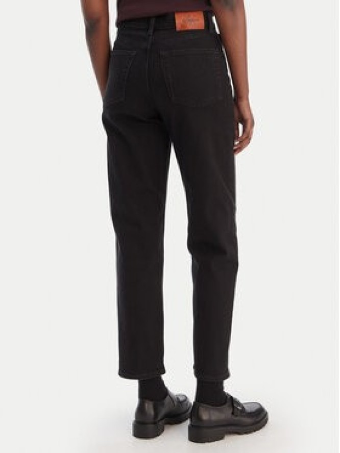 Calvin Klein Jeans Jeansy LV047E734G Czarny Taper Fit