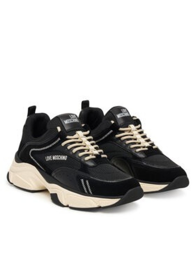 LOVE MOSCHINO Sneakersy JA15426G1PIQO00A Czarny