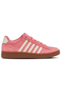 Sneakersy damskie K-swiss COURT TIEBRK II SDE na co dzień różowe (99492-624-M)