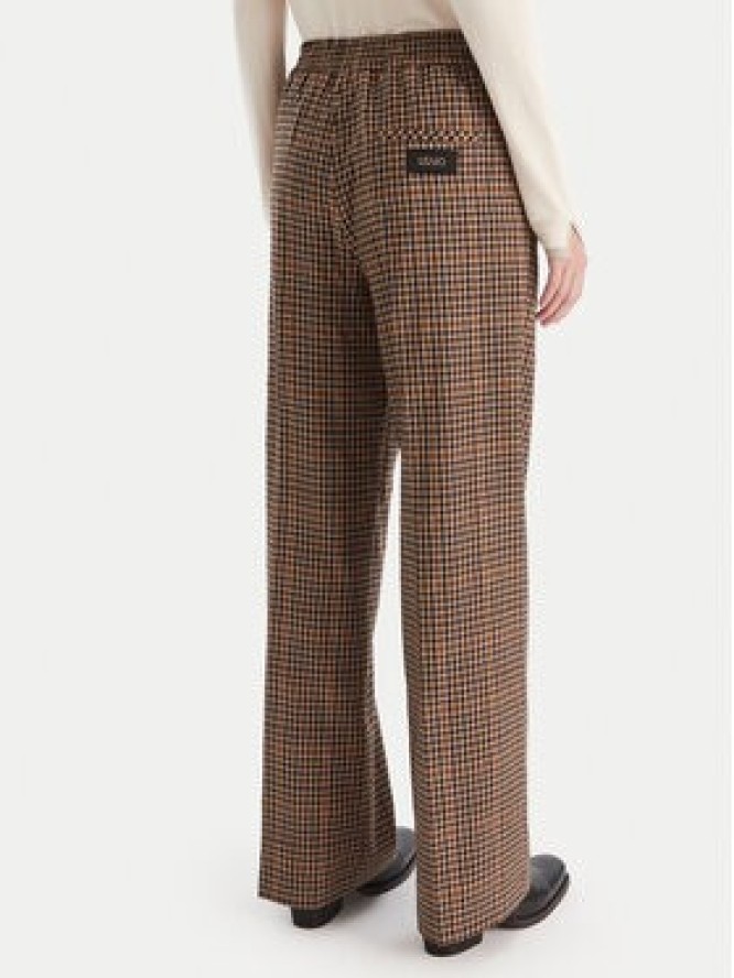 Liu Jo Spodnie materiałowe MF5349 T4335 Brązowy Regular Fit