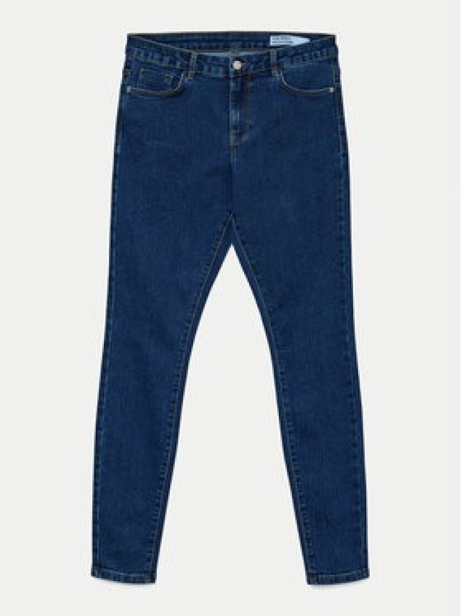 Vero Moda Jeansy Elly 10310613 Granatowy Skinny Fit