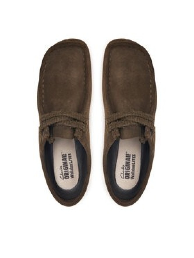 Clarks Półbuty Wallabee Lite. 26329403 Zielony