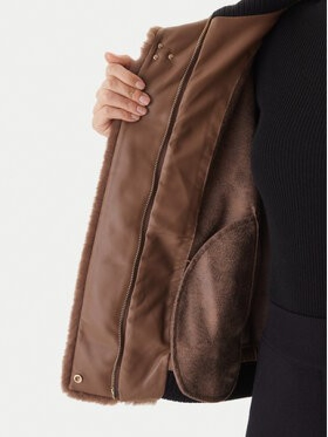 LOLA CASADEMUNT Kurtka przejściowa LF2501014 Brązowy Regular Fit