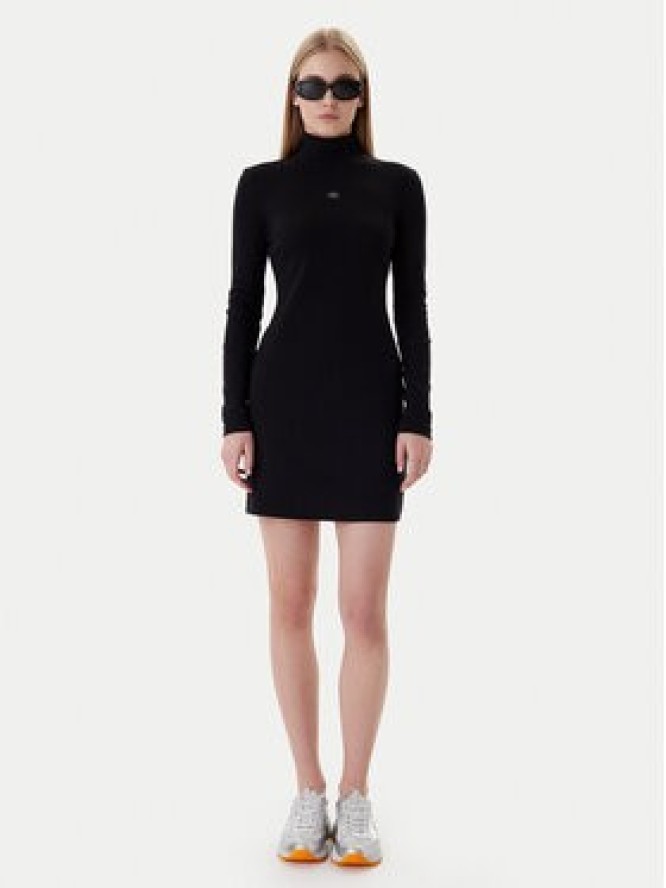 Calvin Klein Jeans Sukienka codzienna LV047E204G Czarny Slim Fit