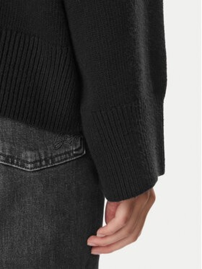 HUGO Sweter Shenny_B 50569622 Czarny Relaxed Fit