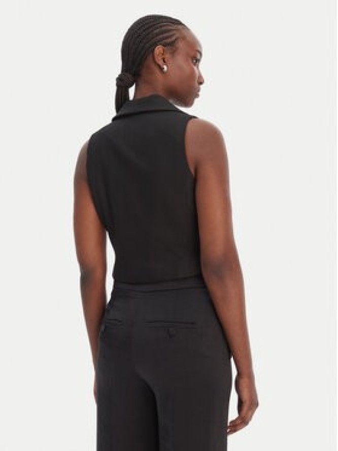 Morgan Kamizelka 251-CJANA.F Czarny Slim Fit