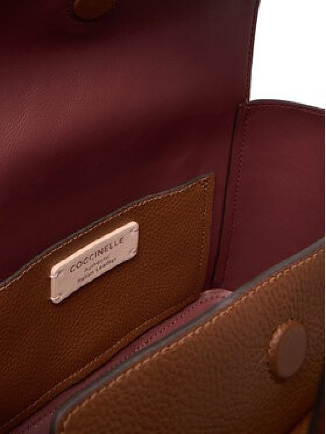 Coccinelle Torebka T8A Coccinelledouble Beat E1 T8A 18 03 01 Brązowy