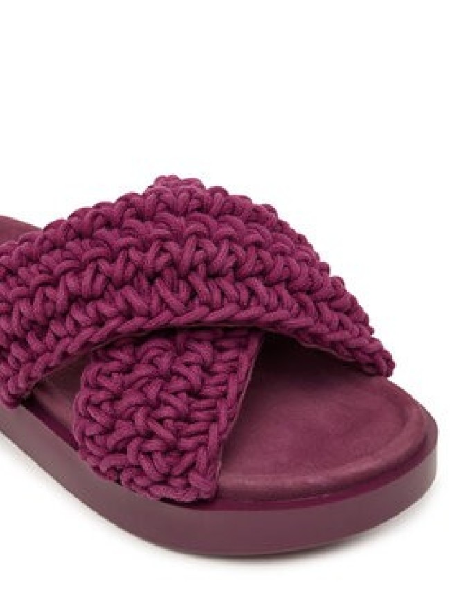 Inuikii Klapki Woven 1004.003.0062 Bordowy