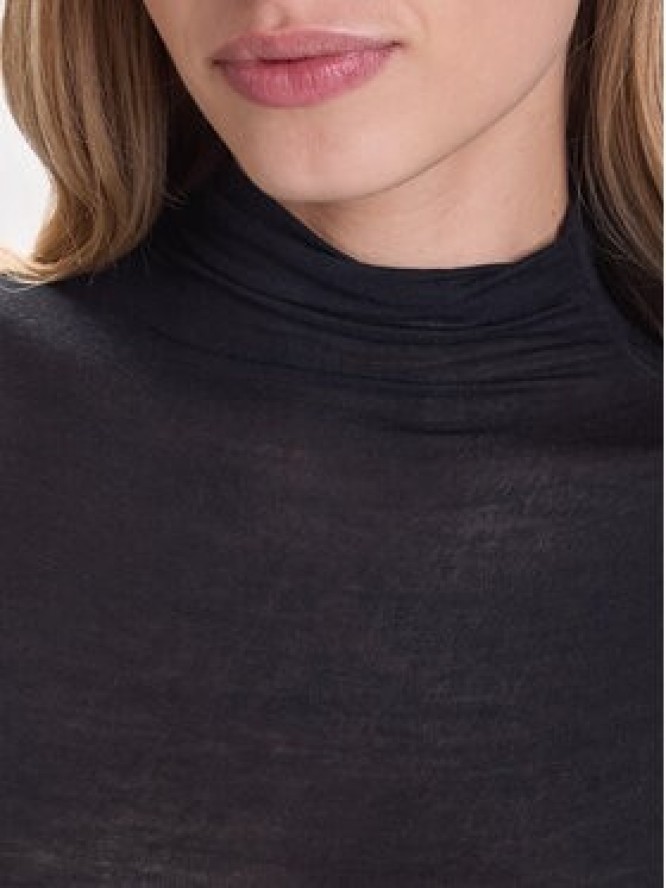 Hunkemöller Bluzka Intimate 302811 Czarny Slim Fit