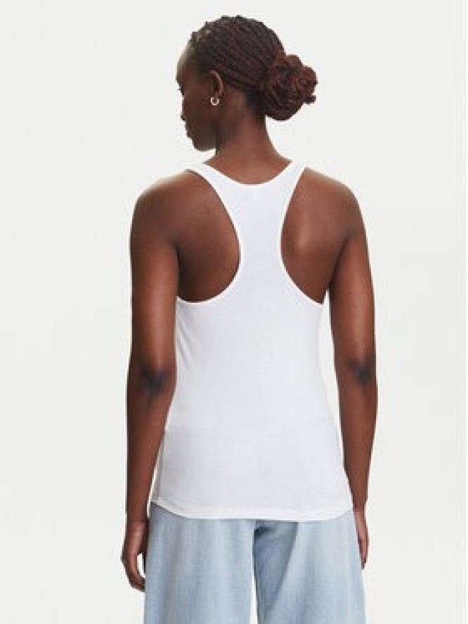 Tommy Jeans Top DW0DW20917 Biały Regular Fit