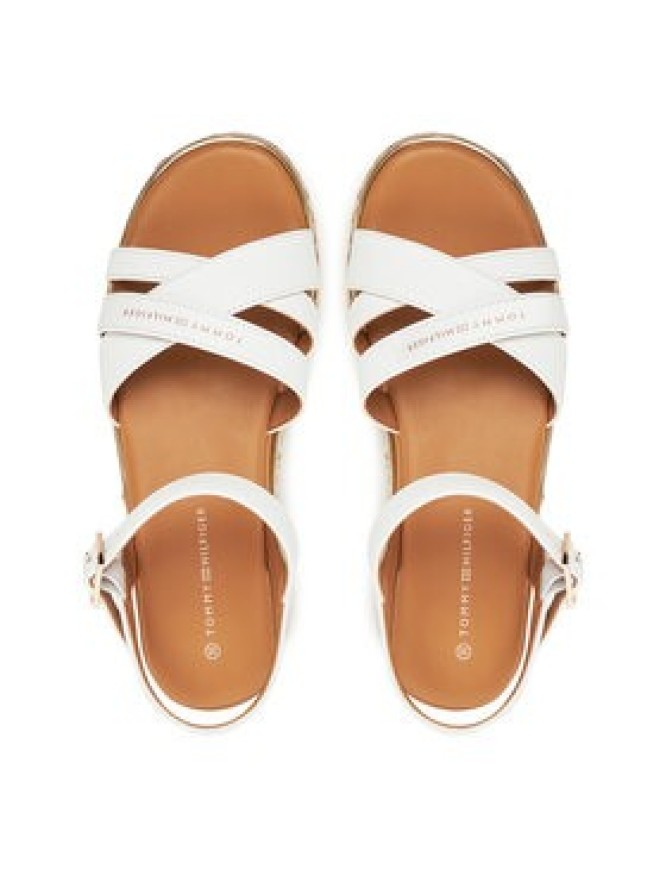 Tommy Hilfiger Espadryle T3A2-33790-0371 S Biały