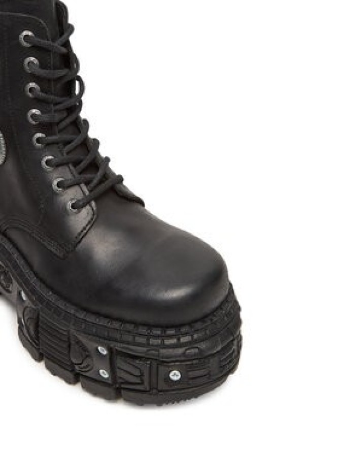 NEW ROCK Trzewiki M-OVERZTANK001-C1 Czarny