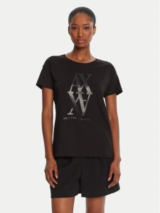 Armani Exchange T-Shirt XW001373 AF10356 UC001 Czarny Regular Fit