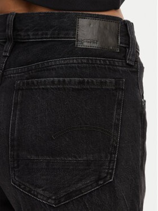 G-Star Raw Szorty jeansowe Judee D23211-D933 Czarny Boyfriend Fit