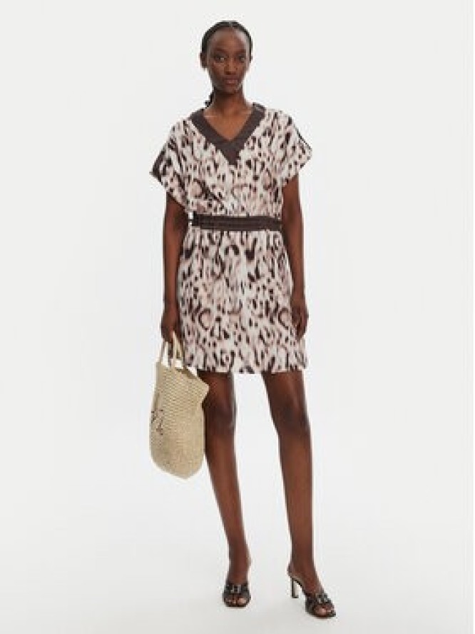 Liu Jo Sport Sukienka codzienna TA5194 TS964 Beżowy Regular Fit