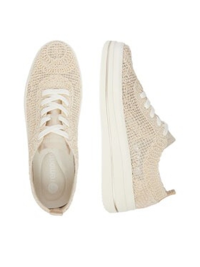 Remonte Sneakersy CEO-D1C14-60 Beżowy jasny