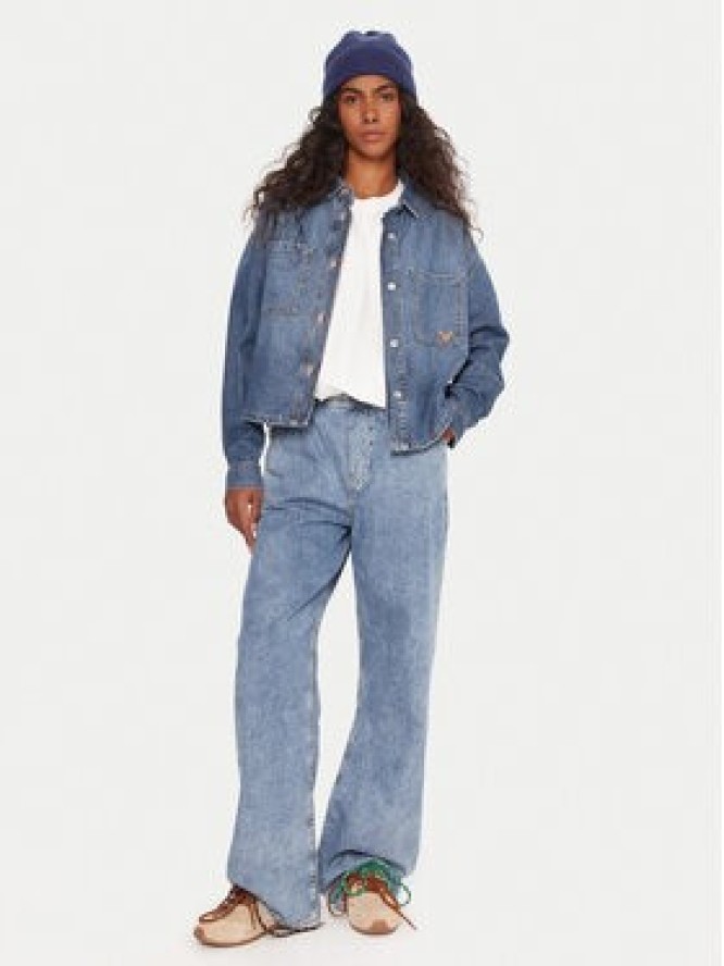 Roxy Koszula jeansowa Another Reflect ERJWT03704 Niebieski Regular Fit