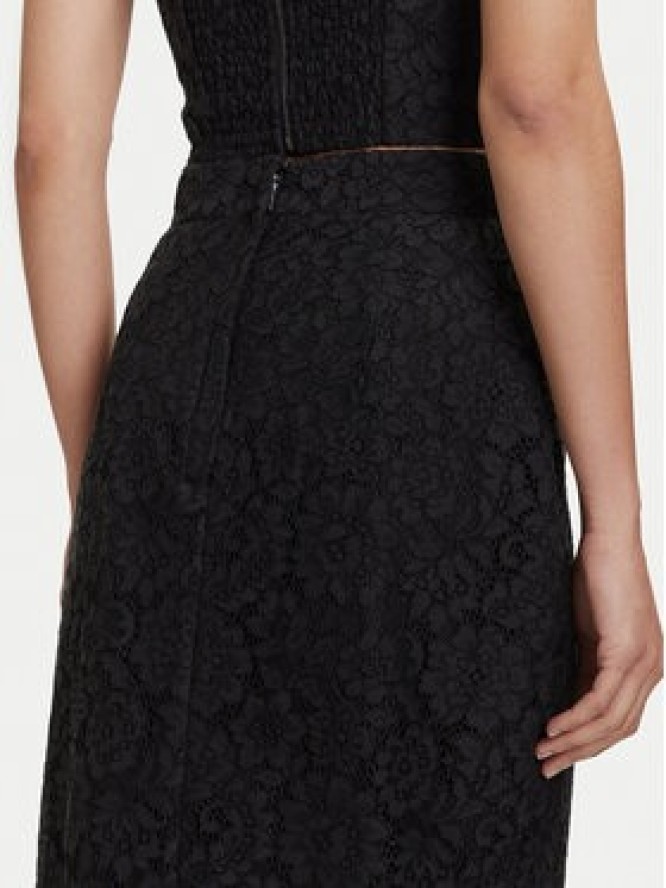 Guess Spódnica ołówkowa W5YD12 WHD00 Czarny Regular Fit