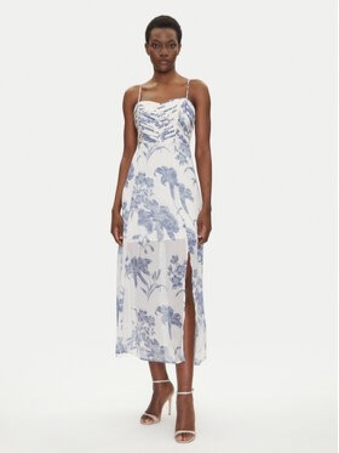 Guess Sukienka letnia W5GT0L WCWF2 Biały Regular Fit