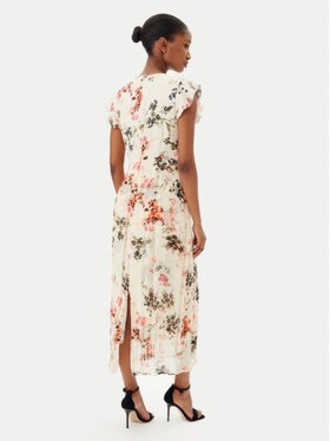 French Connection Sukienka letnia 71YFU 90 Beżowy Regular Fit