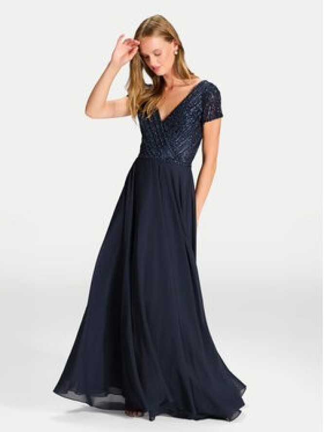 Hey Kyla Sukienka wieczorowa 5AJ002HK Granatowy Regular Fit