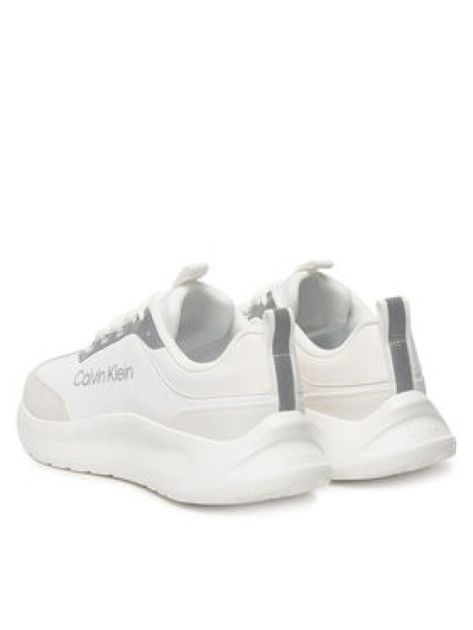 Calvin Klein Sneakersy Light Eva Runner Nyl-Sue HW0HW03149 Biały