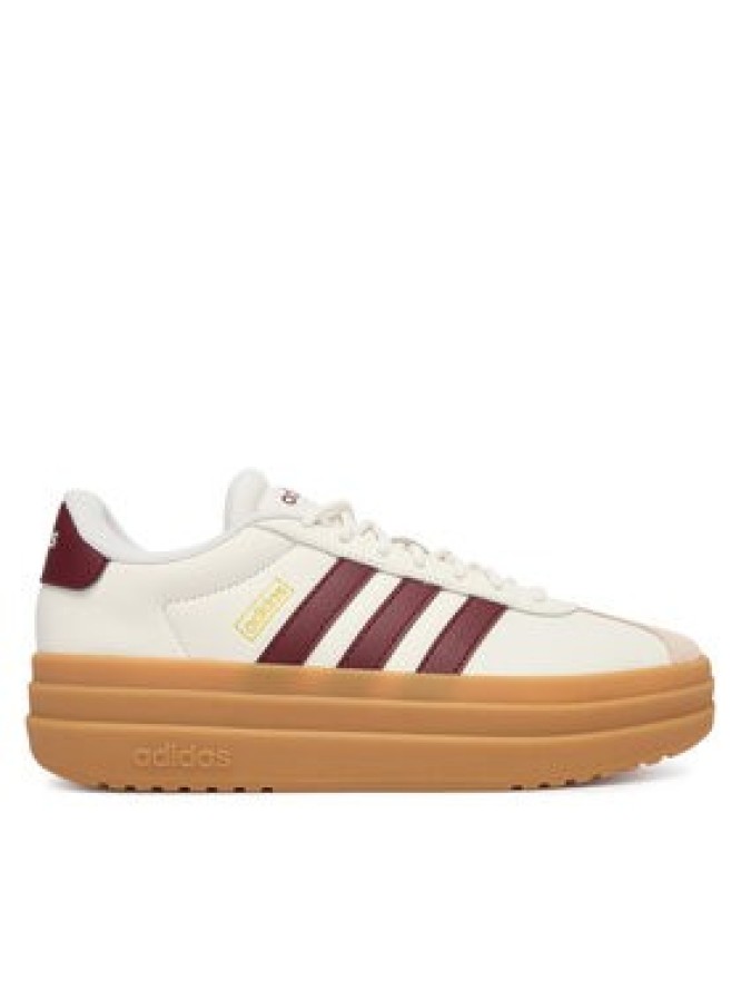 adidas Sneakersy Vl Court Bold Shoes JQ5642 Beżowy jasny