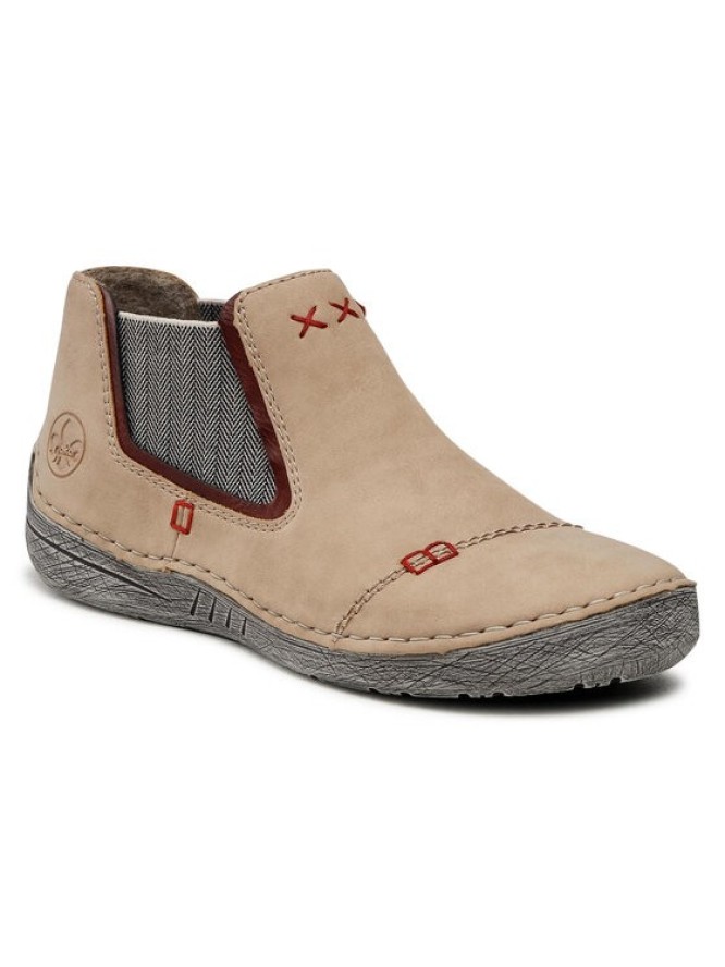 Rieker Sztyblety 52598-60 Beżowy