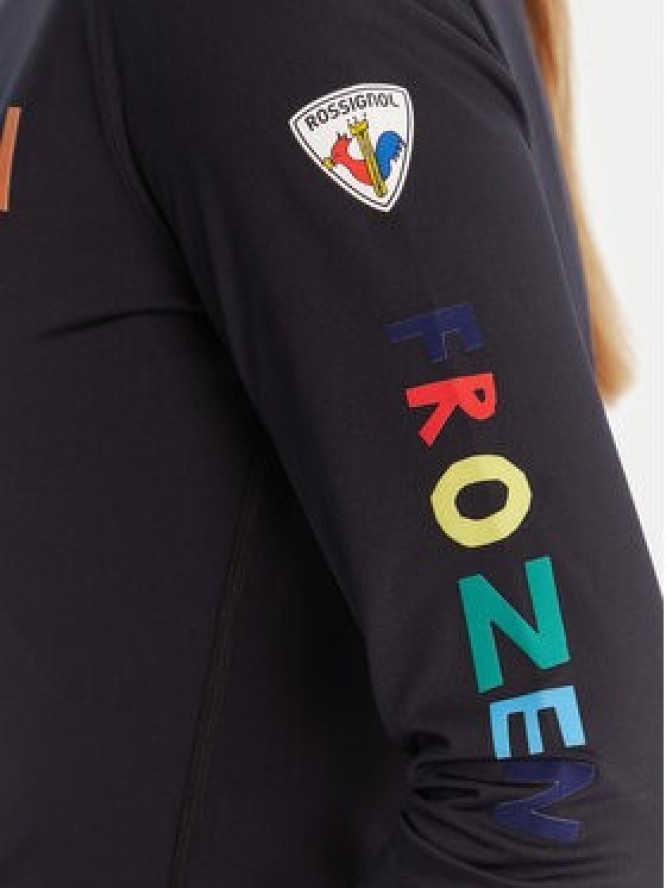 Rossignol Bluza techniczna RLOWL11 Czarny Slim Fit